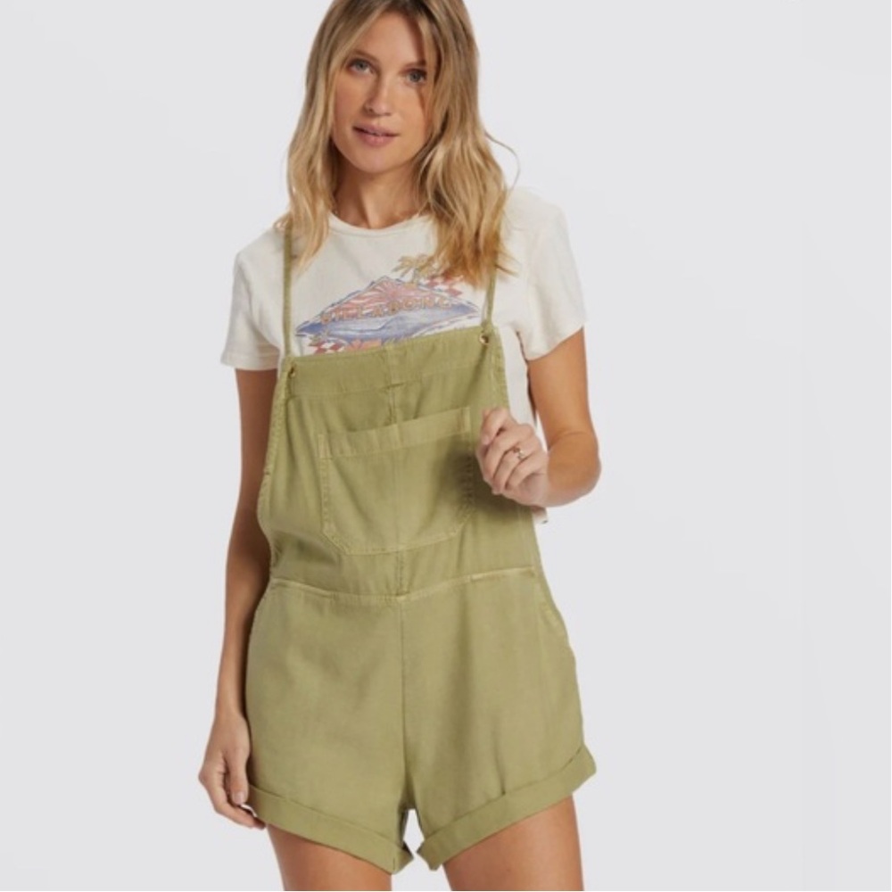 Billabong Wild Pursuit Avocado Romper